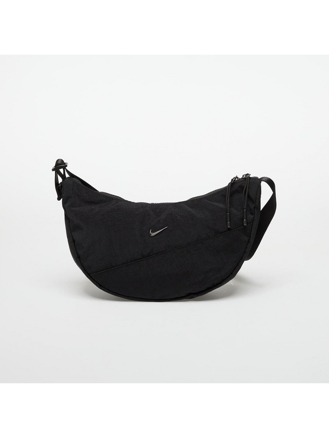 Taška Nike Aura Crescent Crossbody Bag 4L Black Black Gunmetal Universal